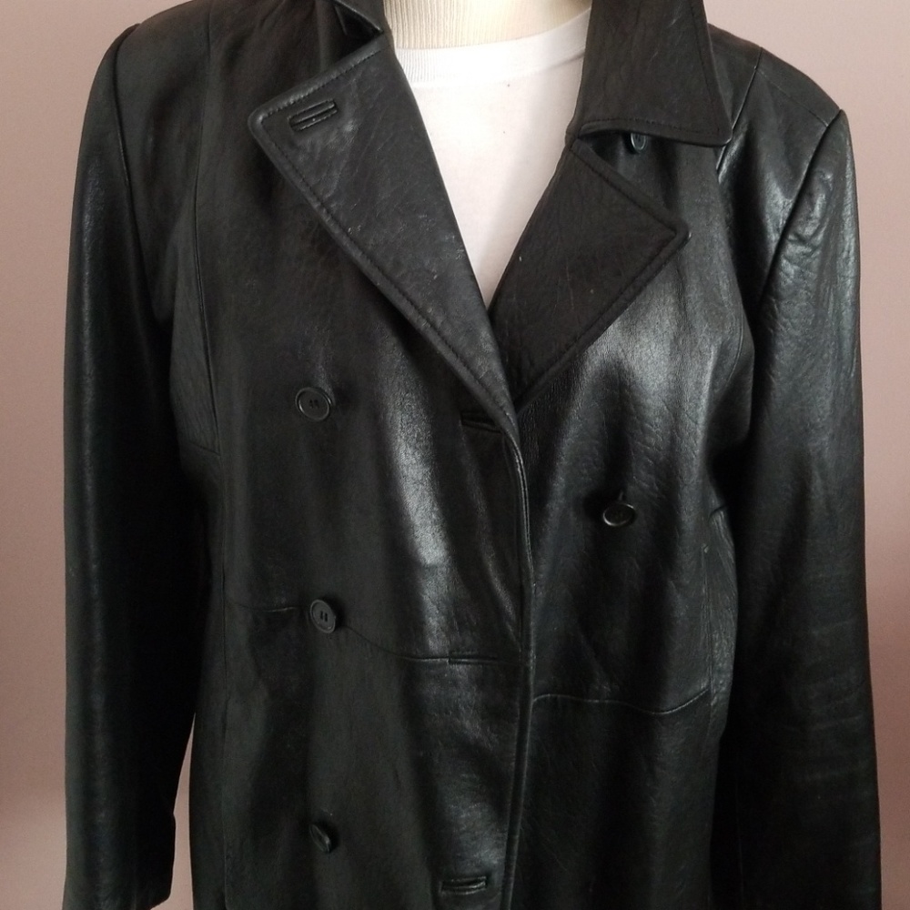 Leather jacket